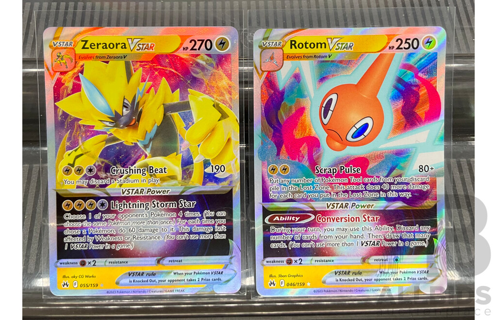 Collection of Nine Pokemon V,Vstar, VMax Trading Cards (JP&EN)