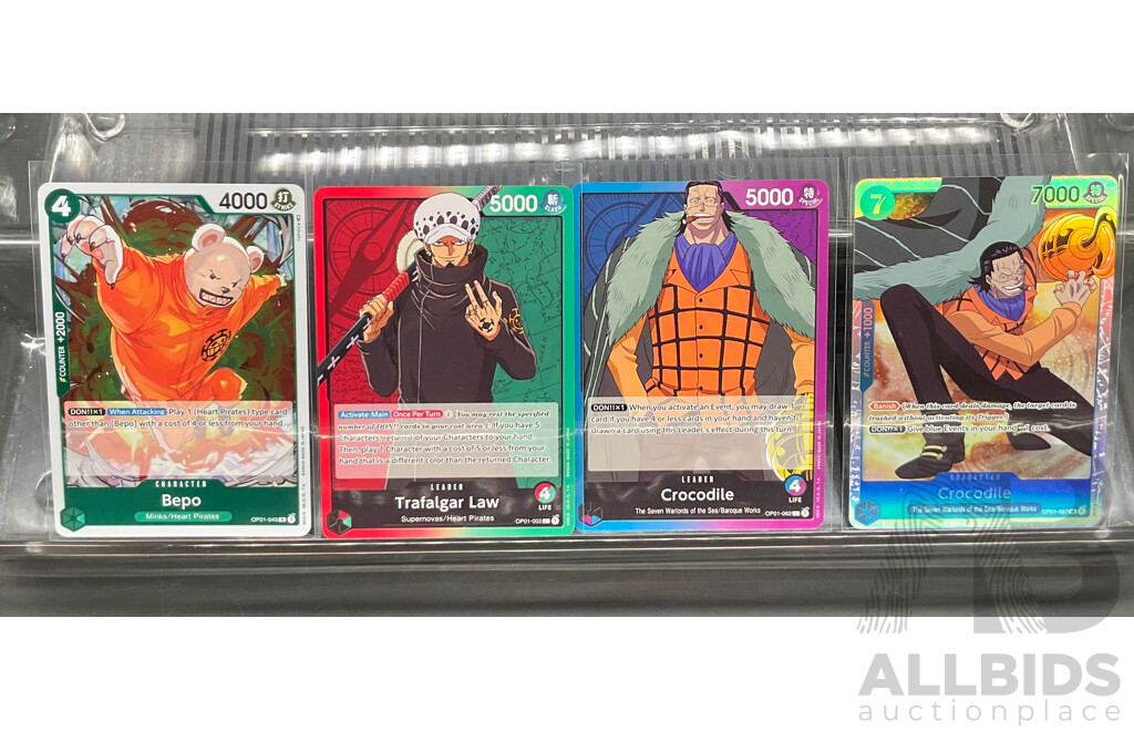 Collection of  One Piece Card Game Trading Cards