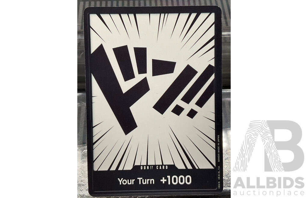 Collection of  One Piece Card Game Trading Cards