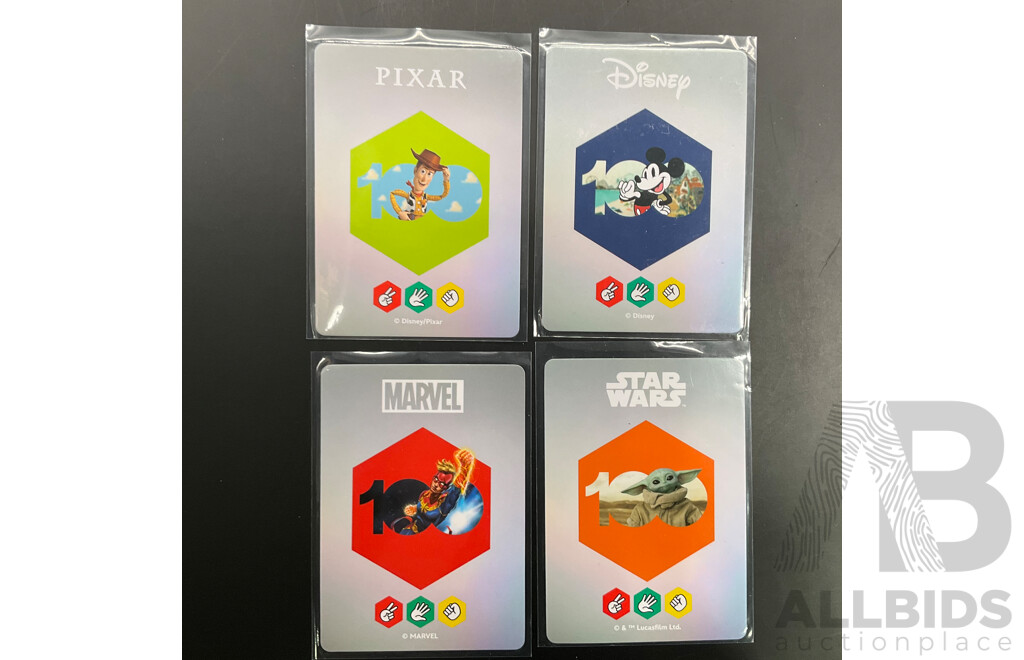 Collection of  Marvel, Disney Wonders, the Flash Cards & Sticker