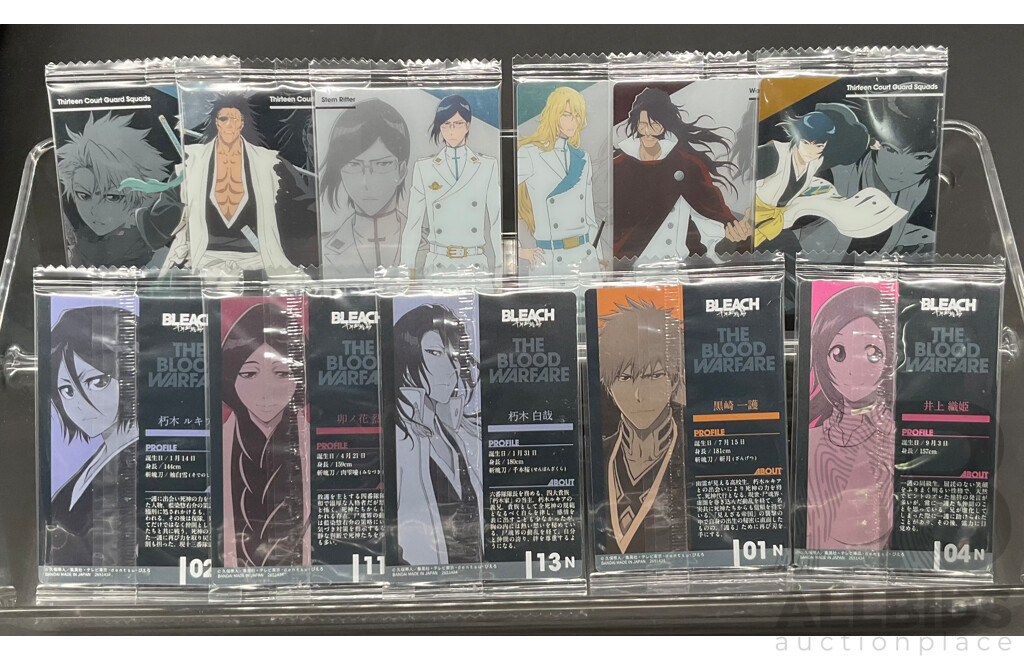 Collection of Bleach / Union Arena Trading Cards