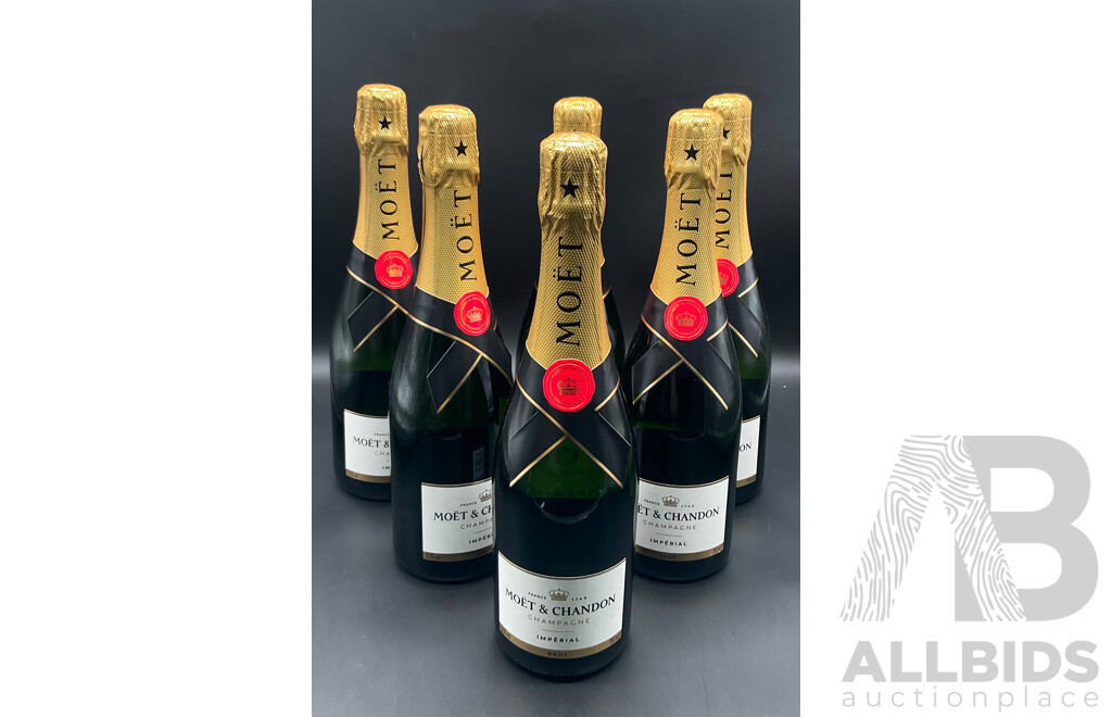 Moet & Chandon Impérial Brut 750ml - Case of Six Bottles- ORP $419.99