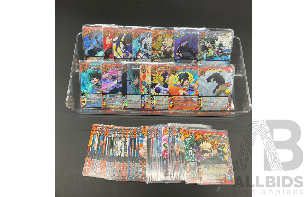 Collection of Universus Trading Cards