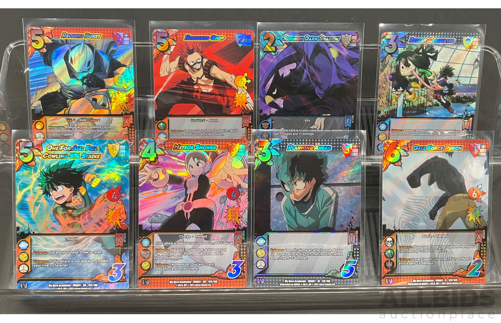 Collection of Universus Trading Cards