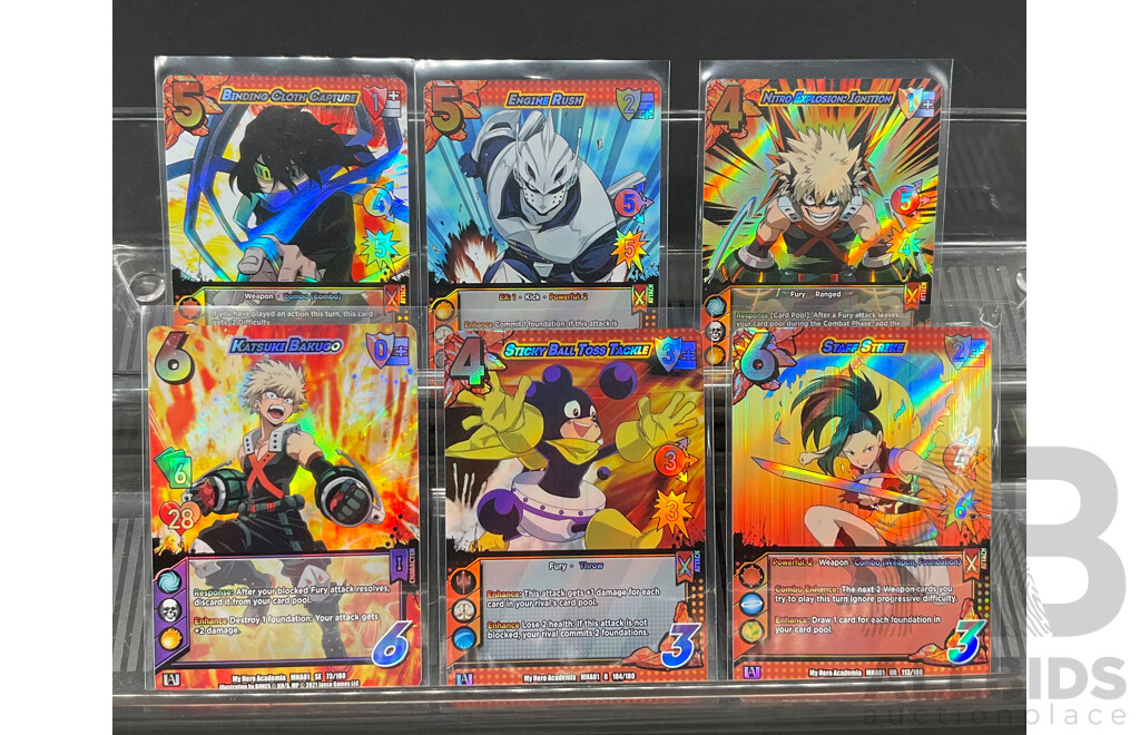 Collection of Universus Trading Cards