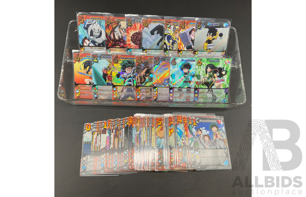 Collection of Universus Trading Cards