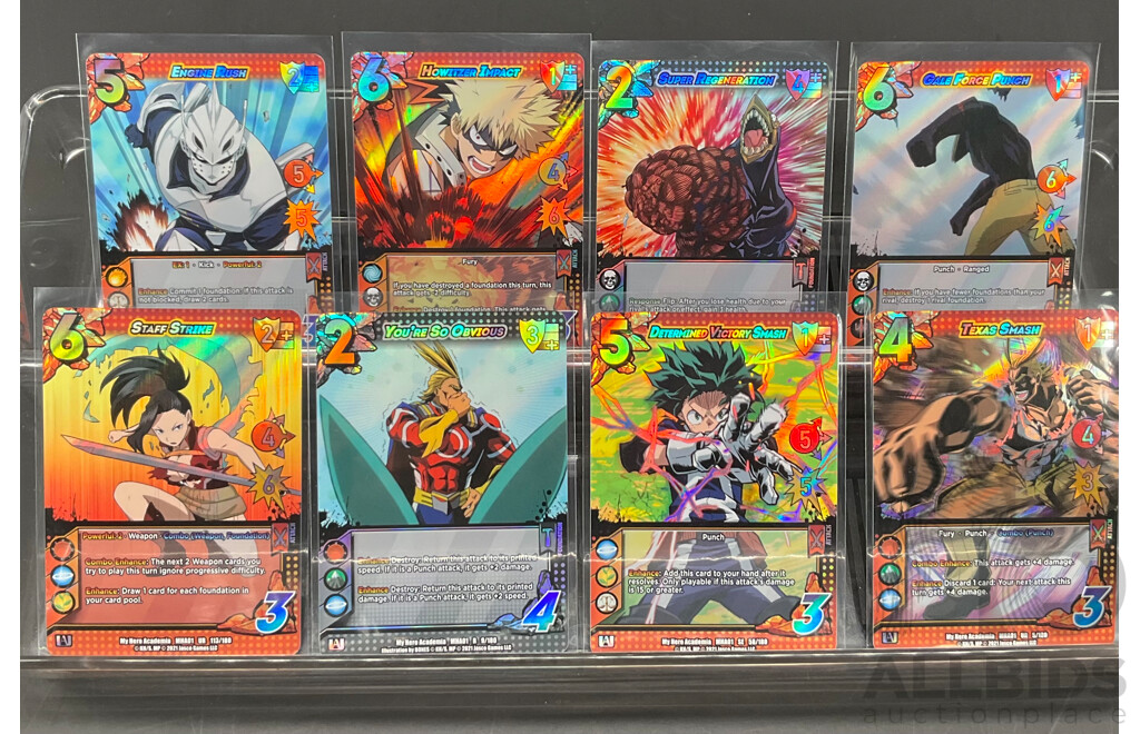 Collection of Universus Trading Cards