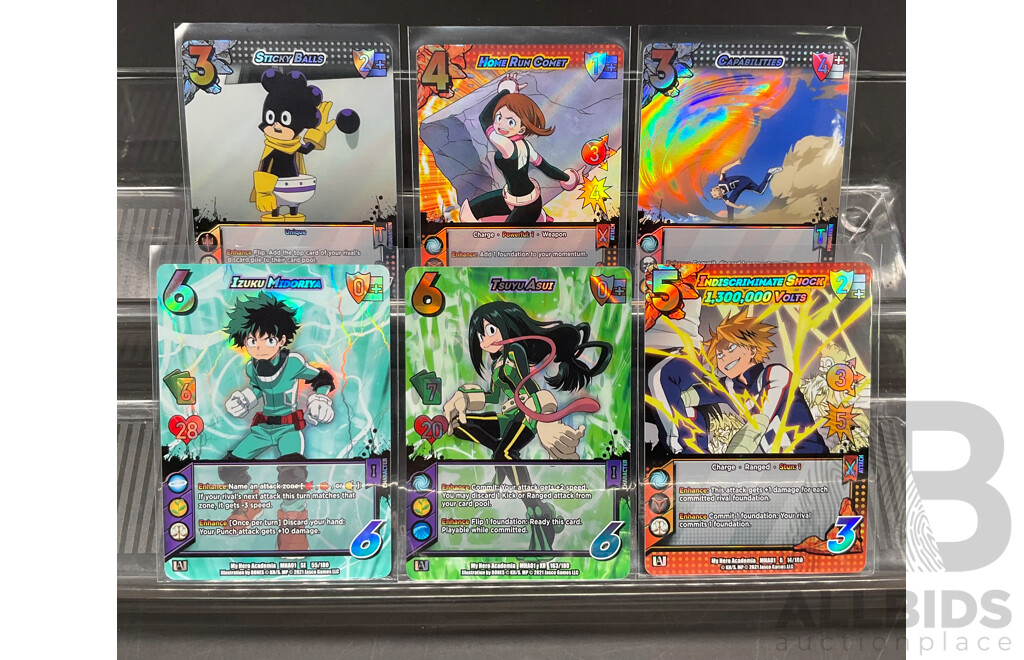 Collection of Universus Trading Cards
