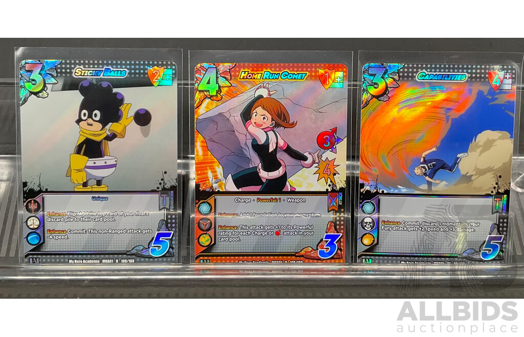 Collection of Universus Trading Cards