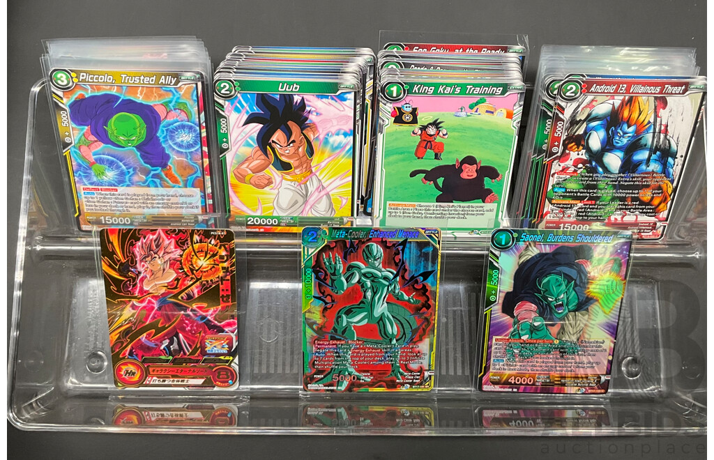 Collection of Dragon Ball Super Card Game & DragonBall Z Trading Cards