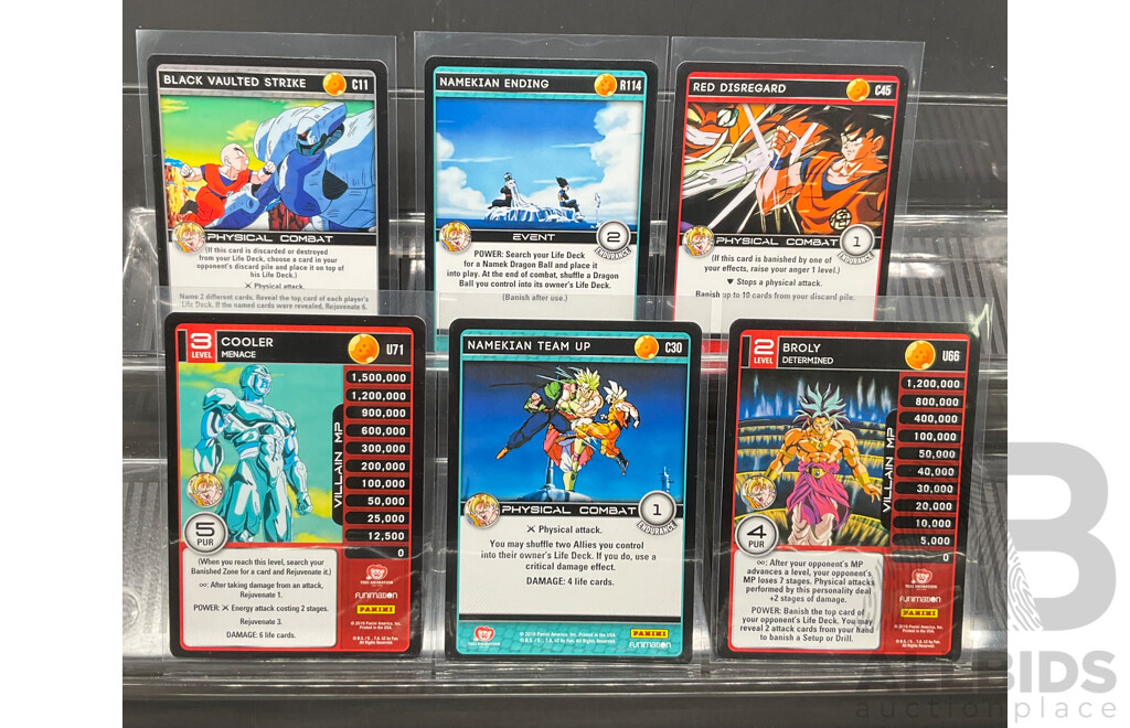 Collection of Dragon Ball Super Card Game & DragonBall Z Trading Cards