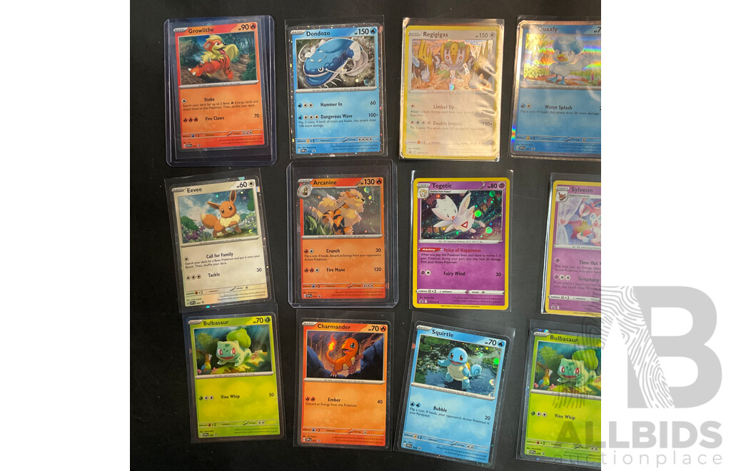 Album of Pokémon Collections and Assorted Black Star Promo Pokémon Cards & Card Storage Sleeves