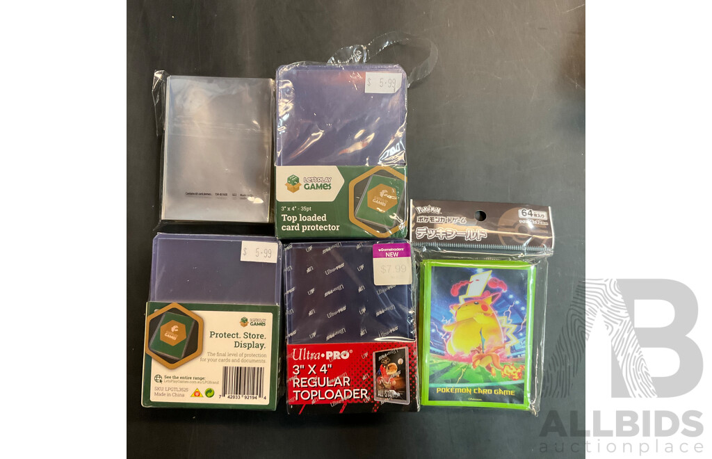 Album of Pokémon Collections and Assorted Black Star Promo Pokémon Cards & Card Storage Sleeves