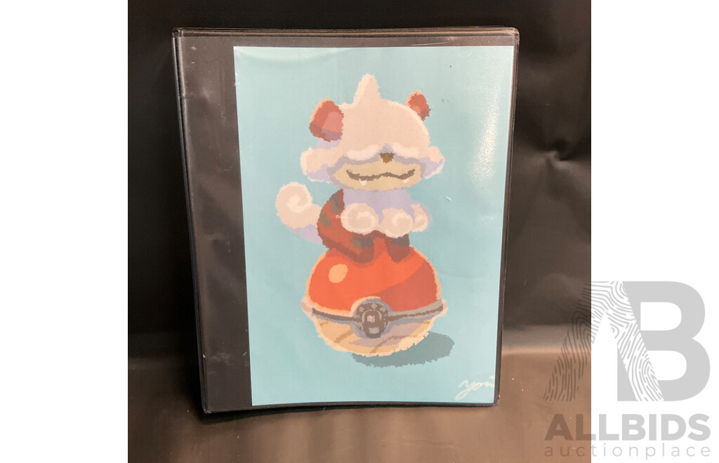 Album of Pokémon Collections and Assorted Black Star Promo Pokémon Cards & Card Storage Sleeves