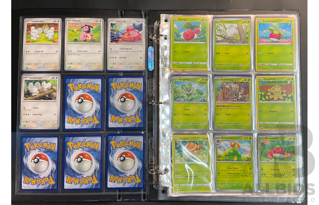 Album of Pokémon Collections and Assorted Black Star Promo Pokémon Cards & Card Storage Sleeves