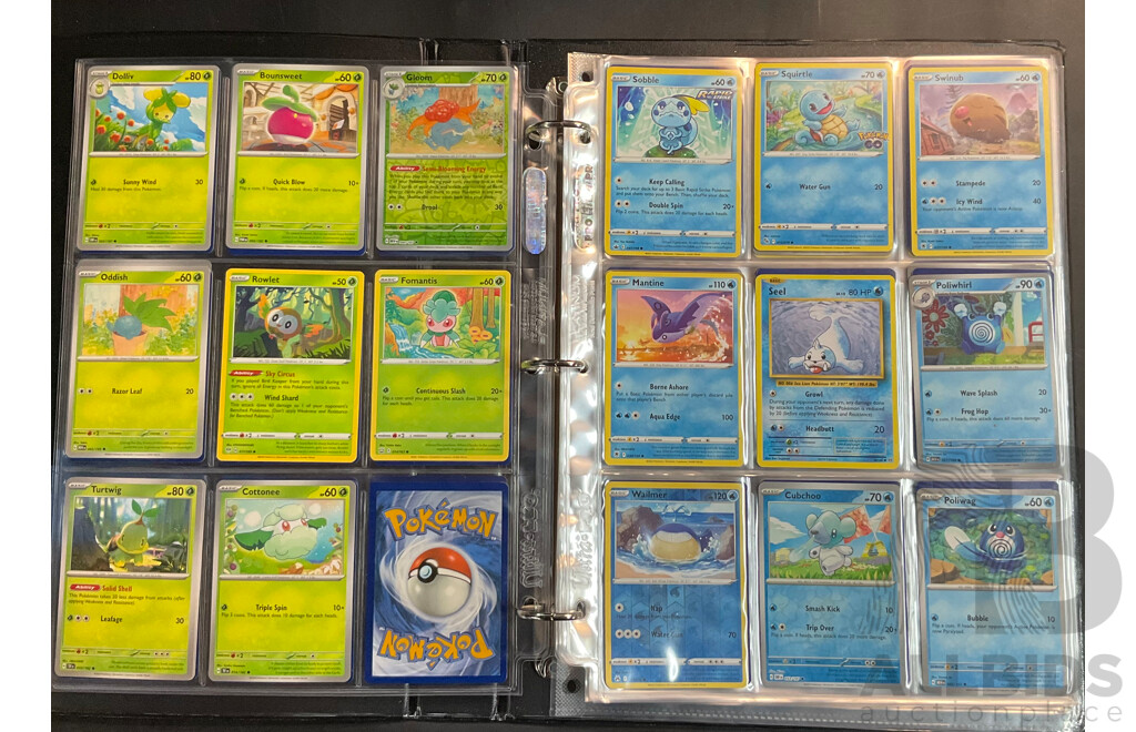 Album of Pokémon Collections and Assorted Black Star Promo Pokémon Cards & Card Storage Sleeves