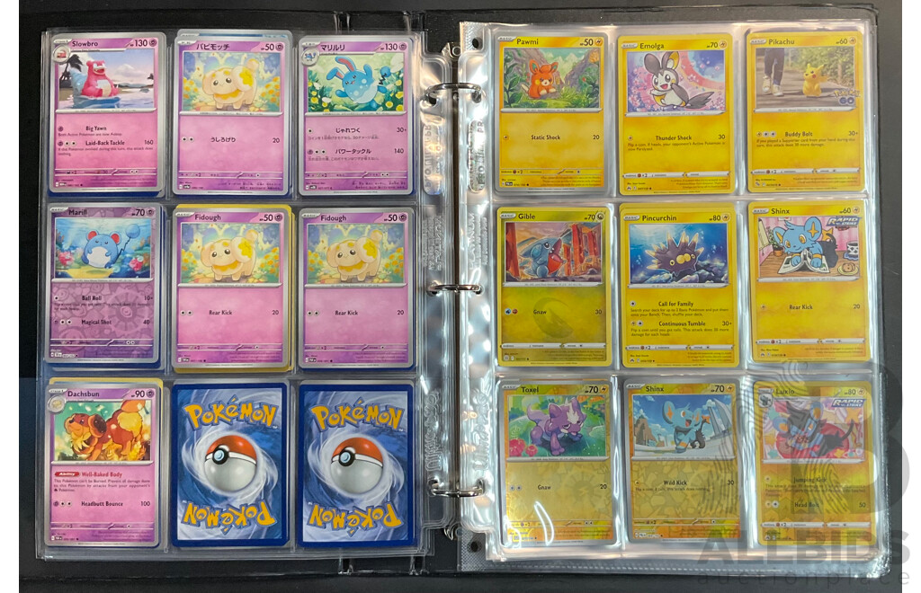 Album of Pokémon Collections and Assorted Black Star Promo Pokémon Cards & Card Storage Sleeves