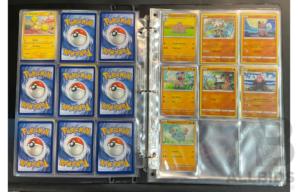 Album of Pokémon Collections and Assorted Black Star Promo Pokémon Cards & Card Storage Sleeves