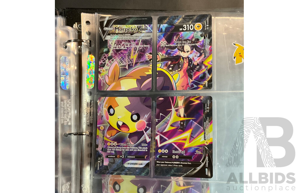 Album of Pokémon Collections and Assorted Black Star Promo Pokémon Cards & Card Storage Sleeves