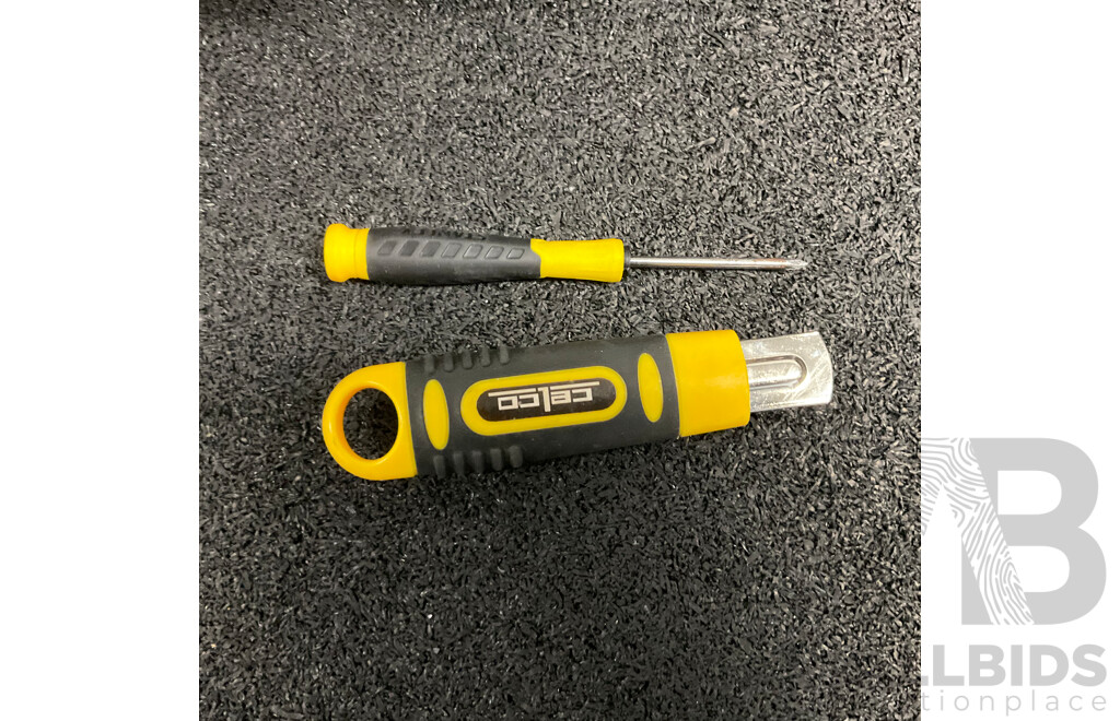 Assorted Hand Tools in Ryobi Carry Bag