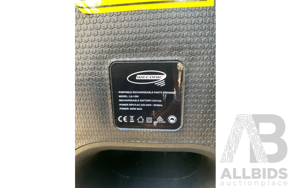 WECONIC Party Speaker LG-1200)
