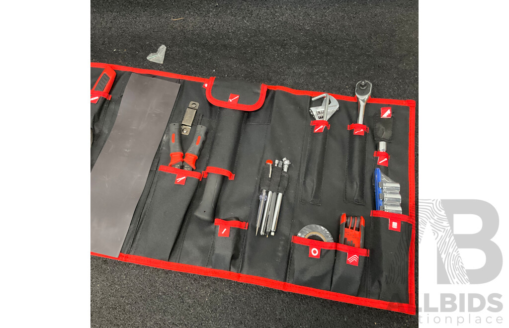 TOOL PRO Tool Kit with Folding Tool Bag