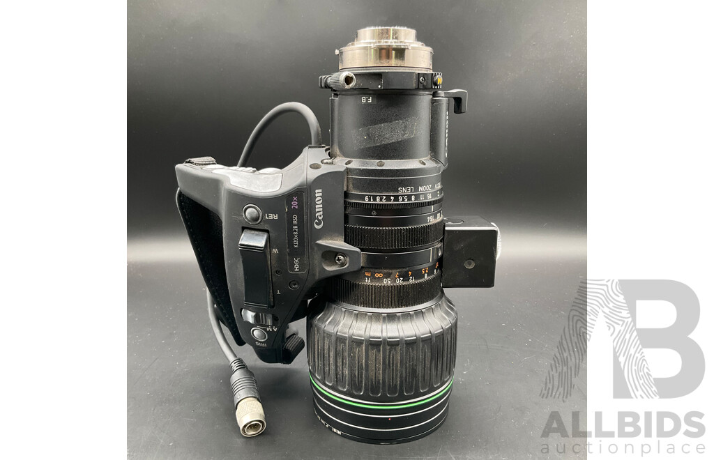 CANON  20x HD Broadcast Zoom Lens (KJ20x8.2B IRSD)