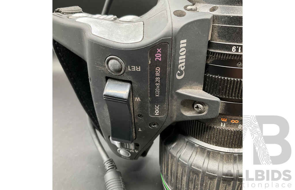 CANON  20x HD Broadcast Zoom Lens (KJ20x8.2B IRSD)