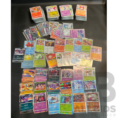 Collection of Japanese Pokemon Cards More Than 500 Cards Including 25th Anniversary Cards