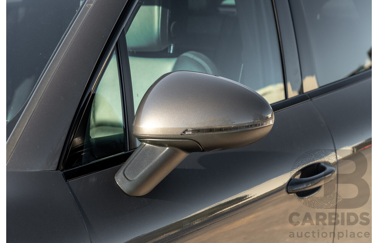 1/2018 Porsche Macan Turbo (AWD) 95B MY18 4D Wagon Agate Grey Metallic Twin Turbo V6 3.6L