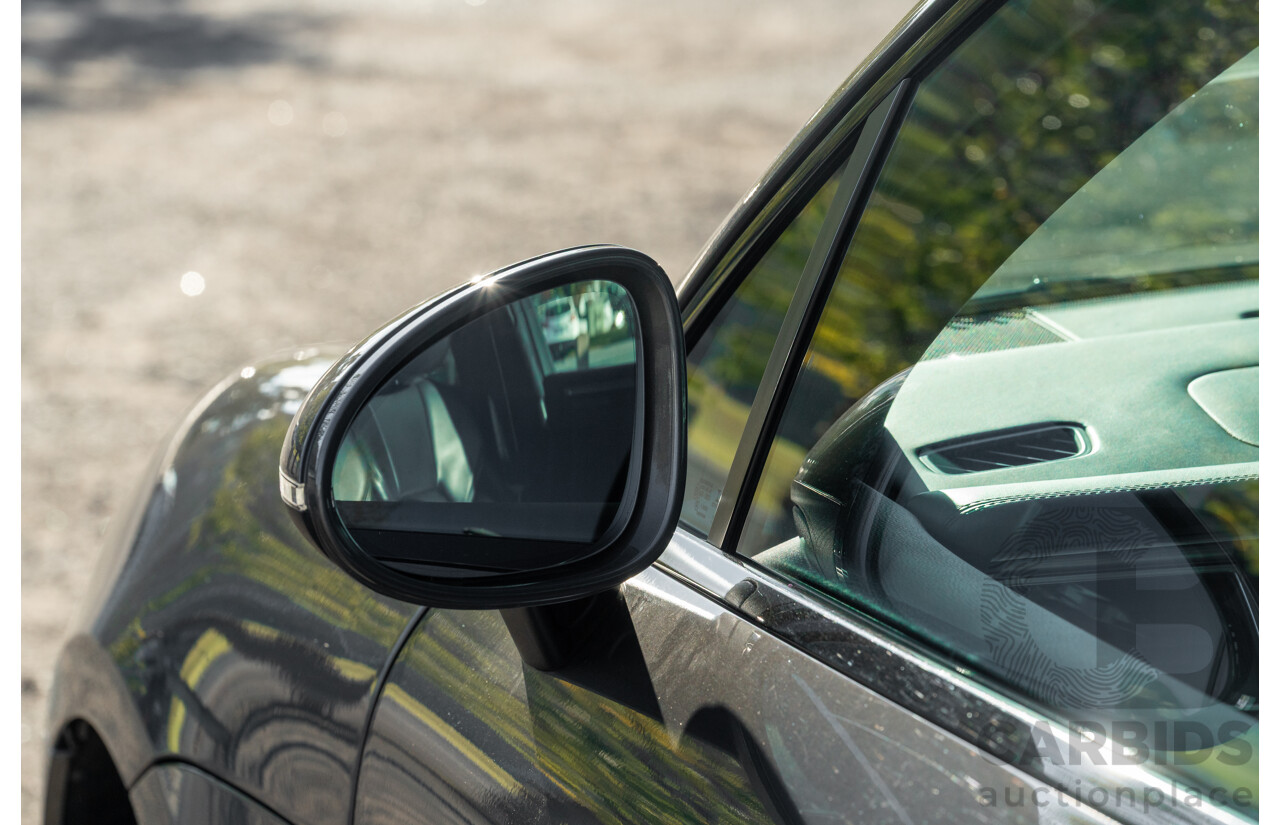 1/2018 Porsche Macan Turbo (AWD) 95B MY18 4D Wagon Agate Grey Metallic Twin Turbo V6 3.6L