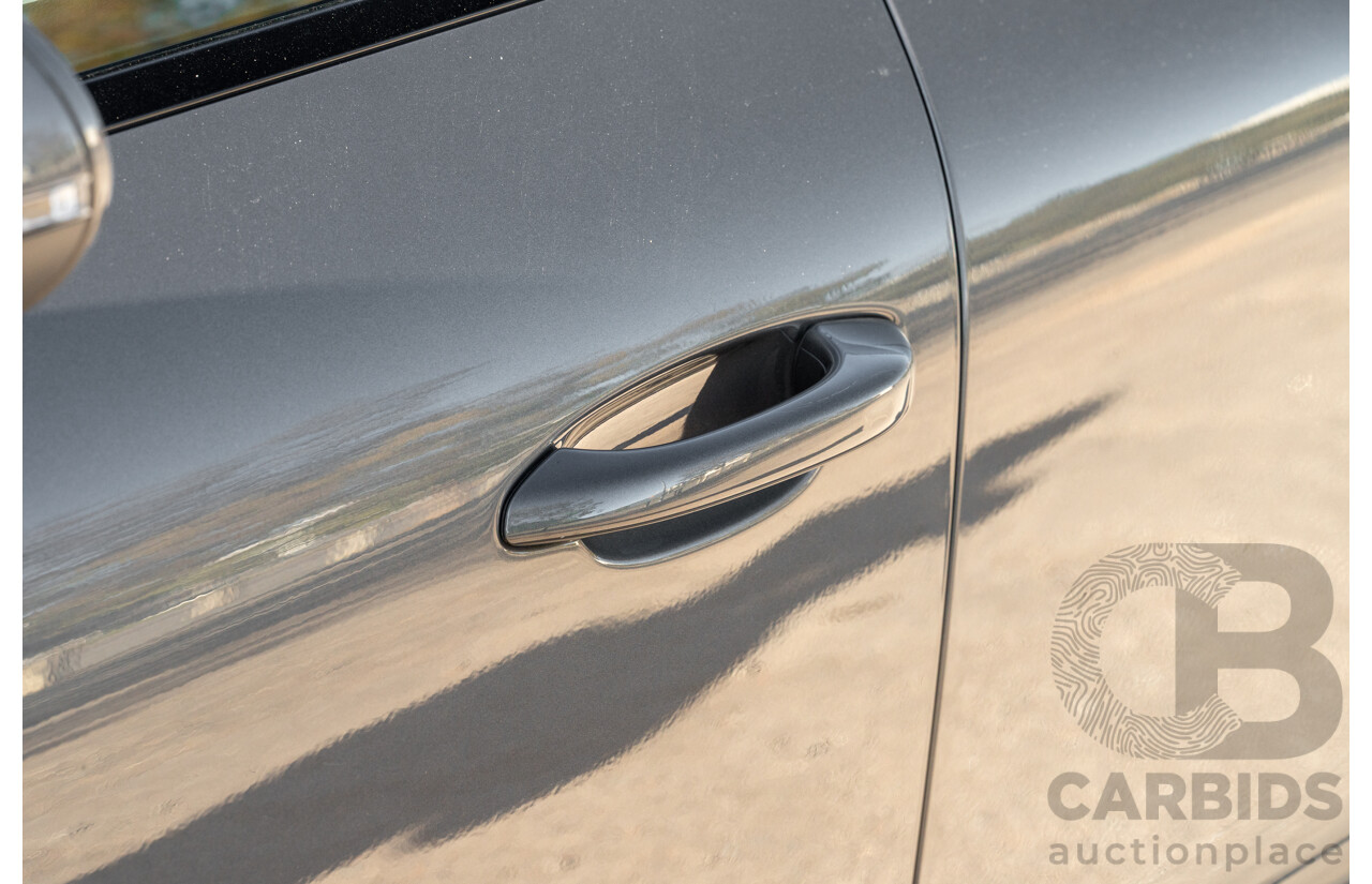 1/2018 Porsche Macan Turbo (AWD) 95B MY18 4D Wagon Agate Grey Metallic Twin Turbo V6 3.6L