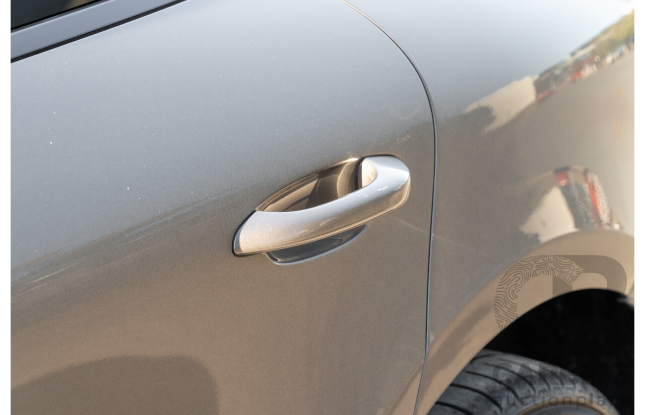 1/2018 Porsche Macan Turbo (AWD) 95B MY18 4D Wagon Agate Grey Metallic Twin Turbo V6 3.6L