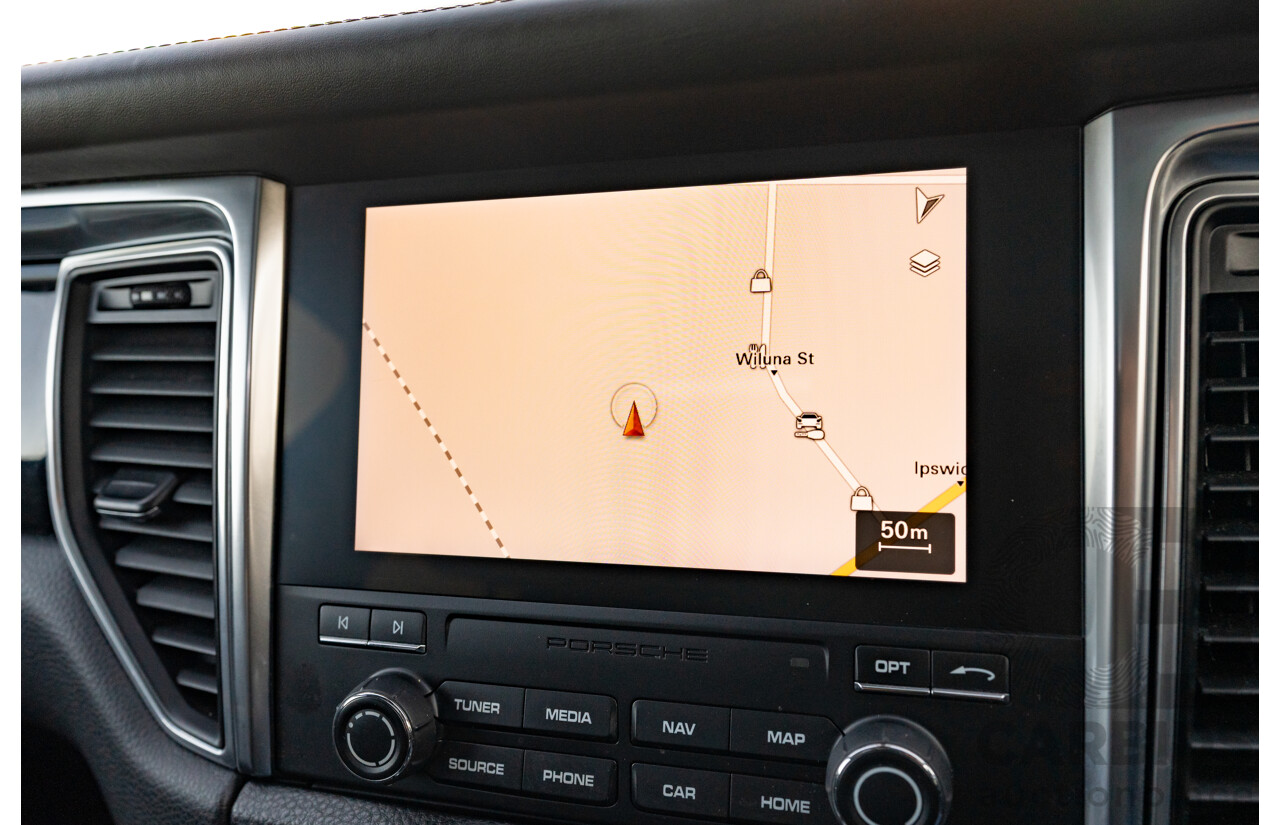 1/2018 Porsche Macan Turbo (AWD) 95B MY18 4D Wagon Agate Grey Metallic Twin Turbo V6 3.6L