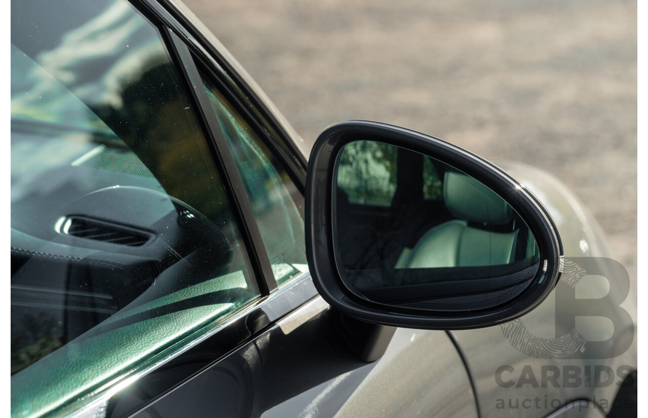 1/2018 Porsche Macan Turbo (AWD) 95B MY18 4D Wagon Agate Grey Metallic Twin Turbo V6 3.6L