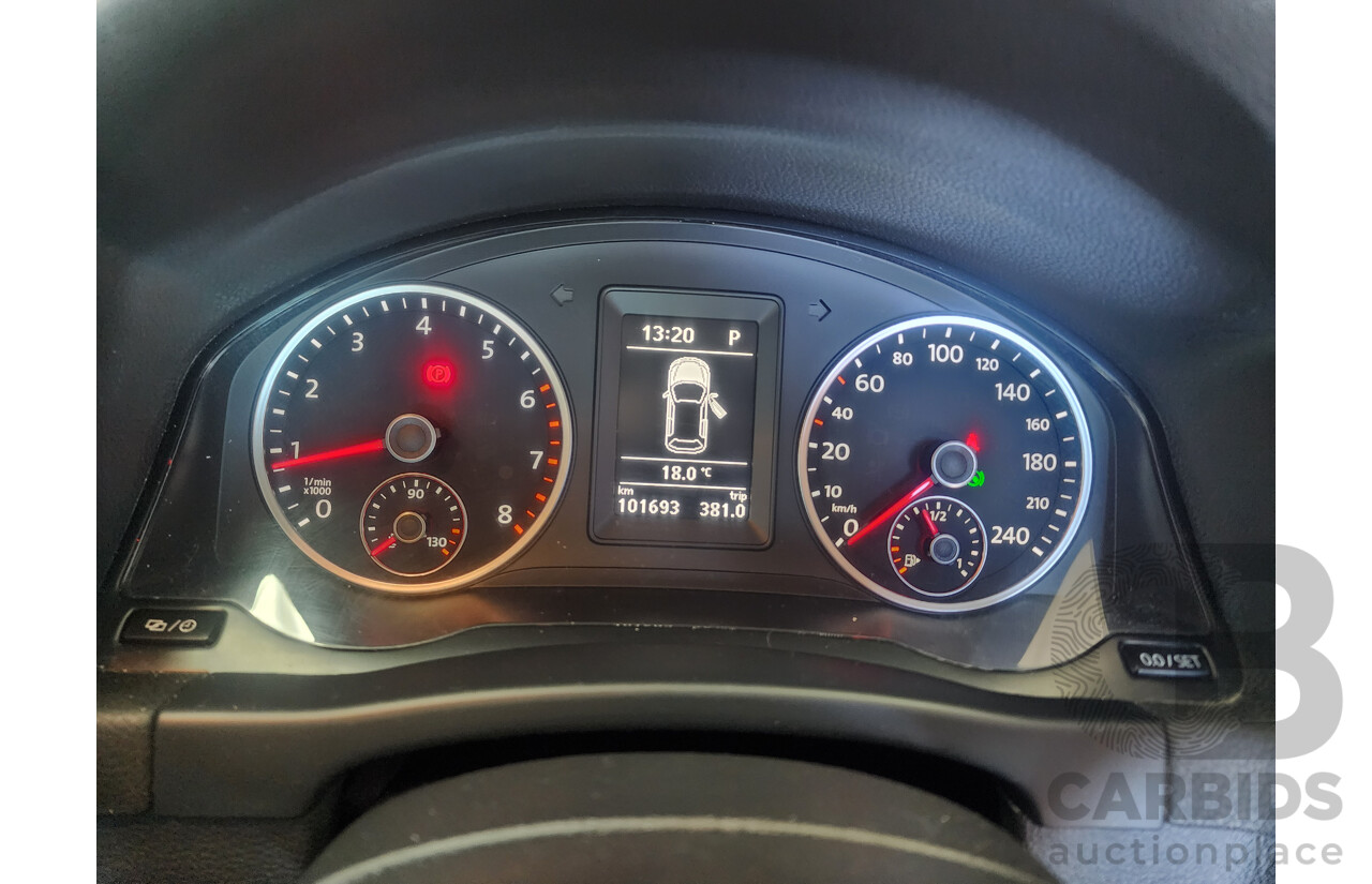 7/2014 Volkswagen Tiguan 132 TSI Pacific 5NC MY14 4d Wagon Beige 2.0L