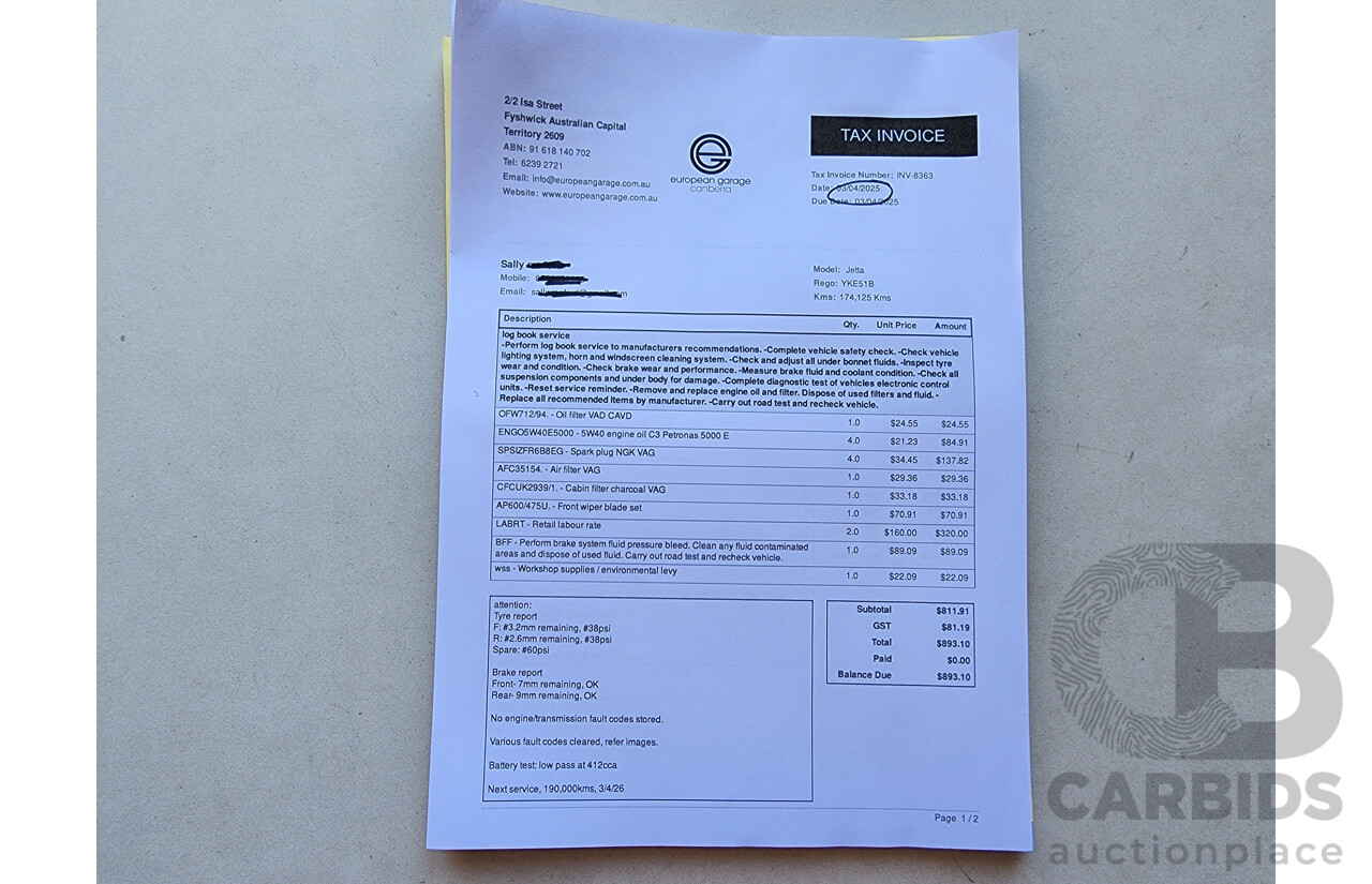 1/2015 Volkswagen Jetta 118 TSI Comfortline 1KM MY15 4d Sedan Silver 1.4L