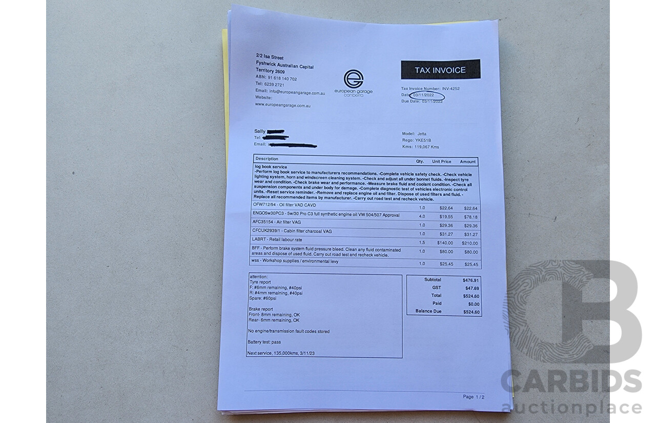 1/2015 Volkswagen Jetta 118 TSI Comfortline 1KM MY15 4d Sedan Silver 1.4L