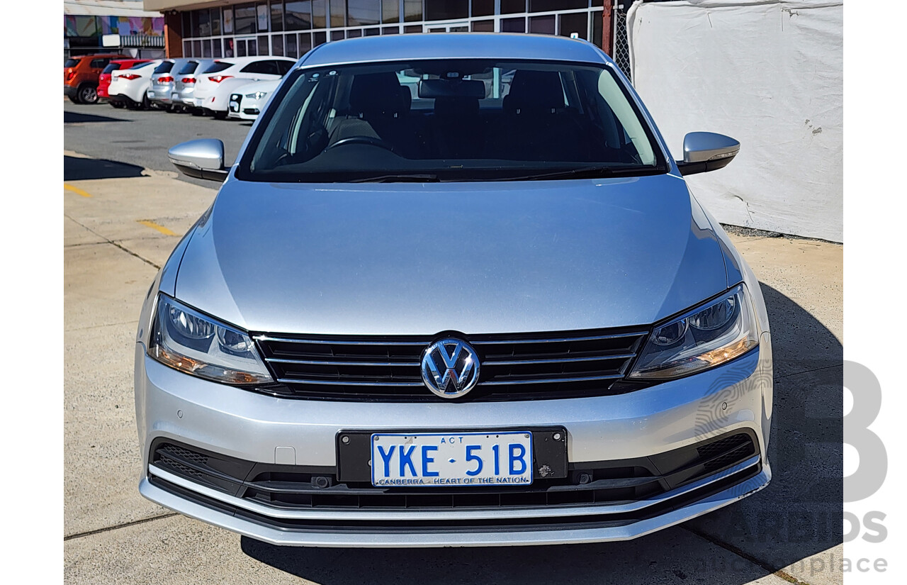 1/2015 Volkswagen Jetta 118 TSI Comfortline 1KM MY15 4d Sedan Silver 1.4L