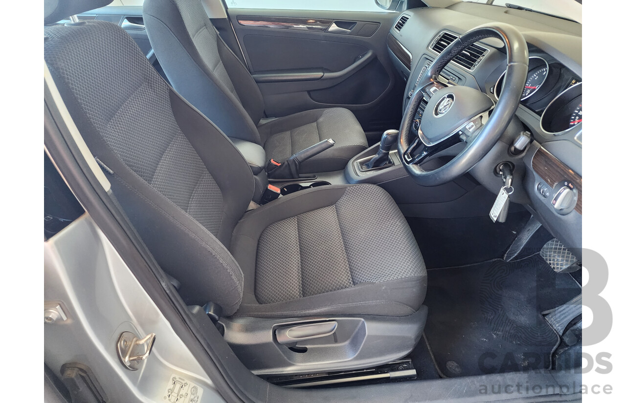 1/2015 Volkswagen Jetta 118 TSI Comfortline 1KM MY15 4d Sedan Silver 1.4L