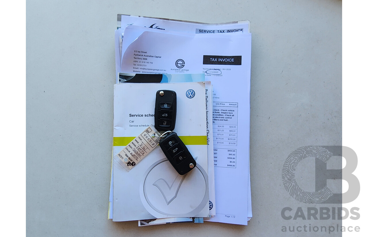 1/2015 Volkswagen Jetta 118 TSI Comfortline 1KM MY15 4d Sedan Silver 1.4L