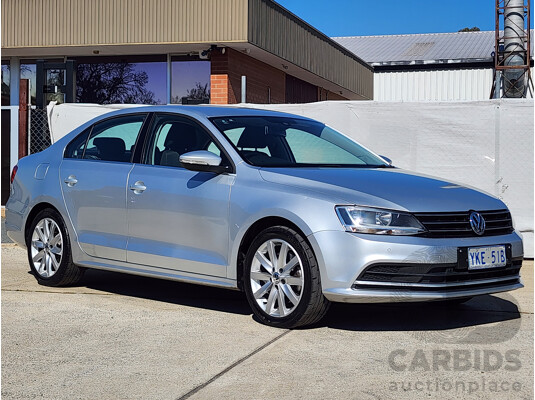 1/2015 Volkswagen Jetta 118 TSI Comfortline 1KM MY15 4d Sedan Silver 1.4L