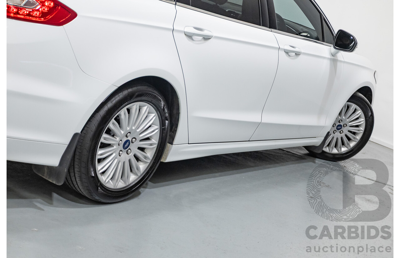 03/2017 Ford Mondeo Trend TDCi MD 4D Wagon White Turbo Diesel 2.0L