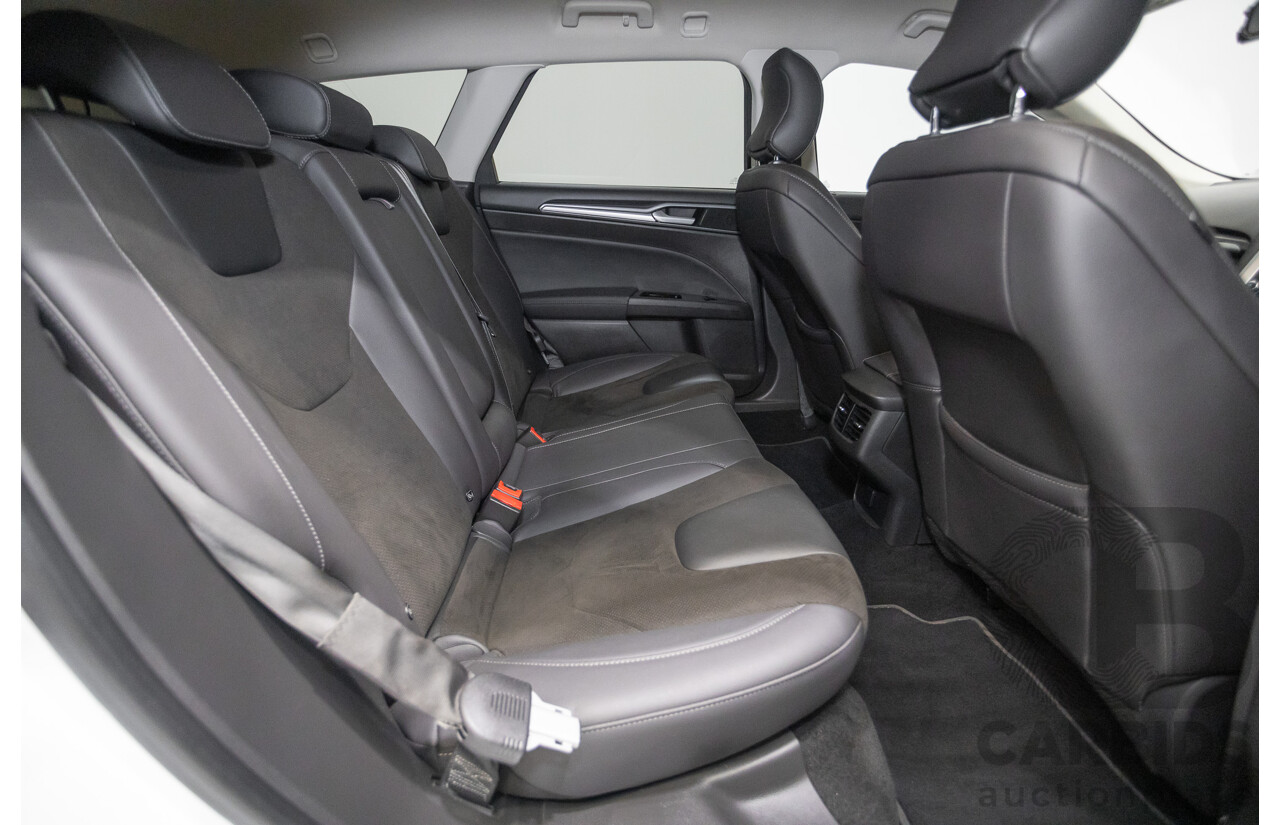 03/2017 Ford Mondeo Trend TDCi MD 4D Wagon White Turbo Diesel 2.0L