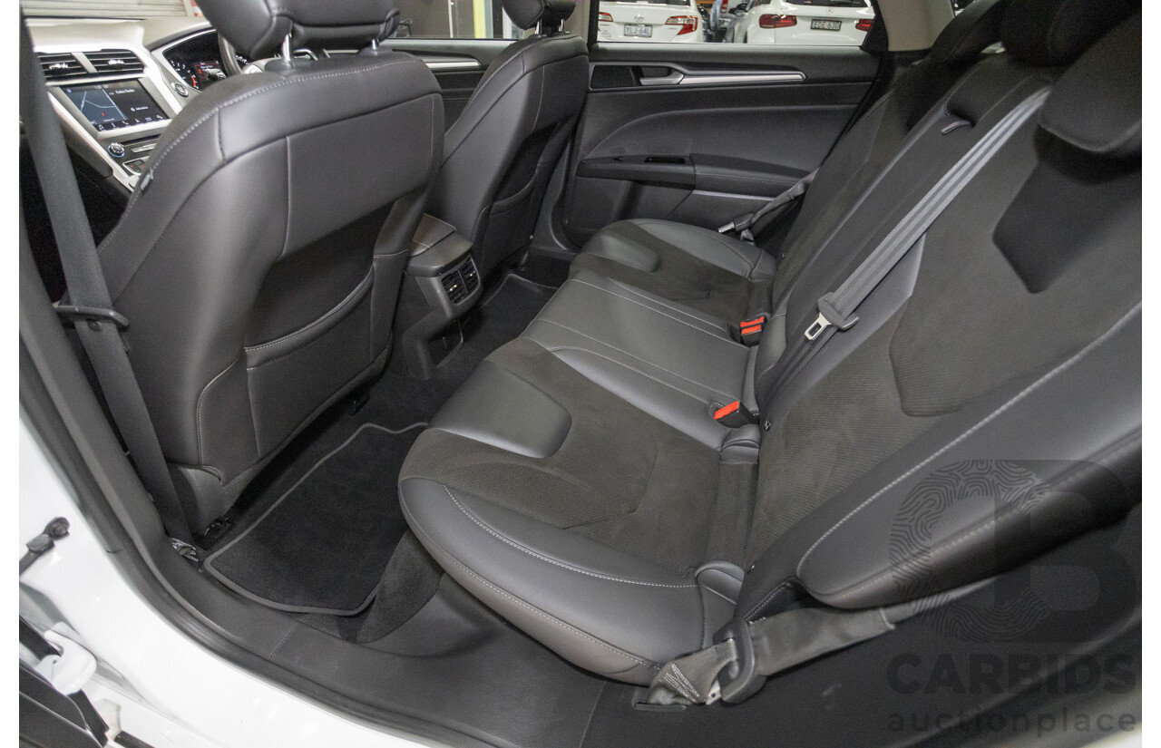 03/2017 Ford Mondeo Trend TDCi MD 4D Wagon White Turbo Diesel 2.0L