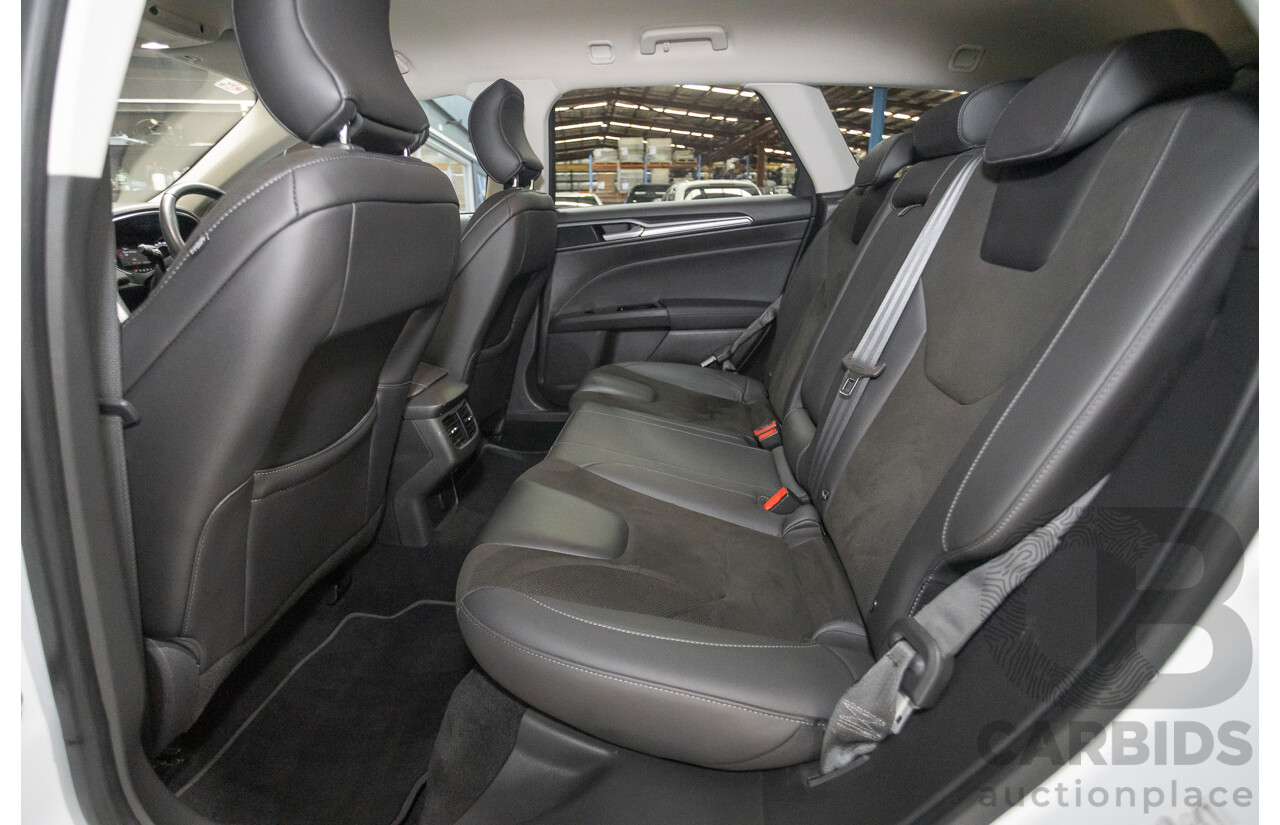 03/2017 Ford Mondeo Trend TDCi MD 4D Wagon White Turbo Diesel 2.0L