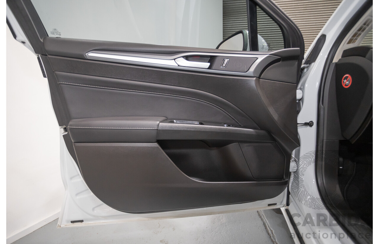 03/2017 Ford Mondeo Trend TDCi MD 4D Wagon White Turbo Diesel 2.0L