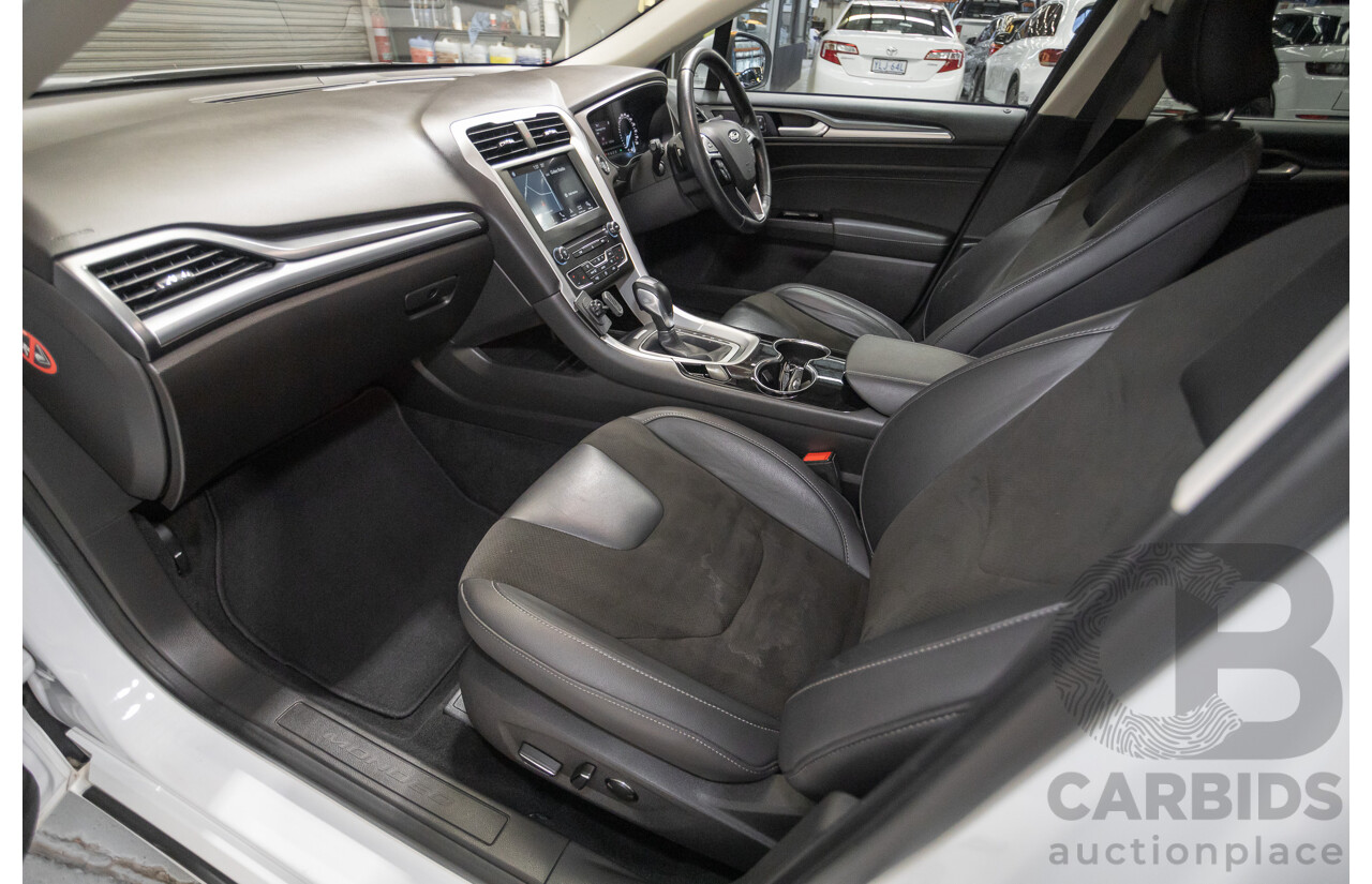 03/2017 Ford Mondeo Trend TDCi MD 4D Wagon White Turbo Diesel 2.0L