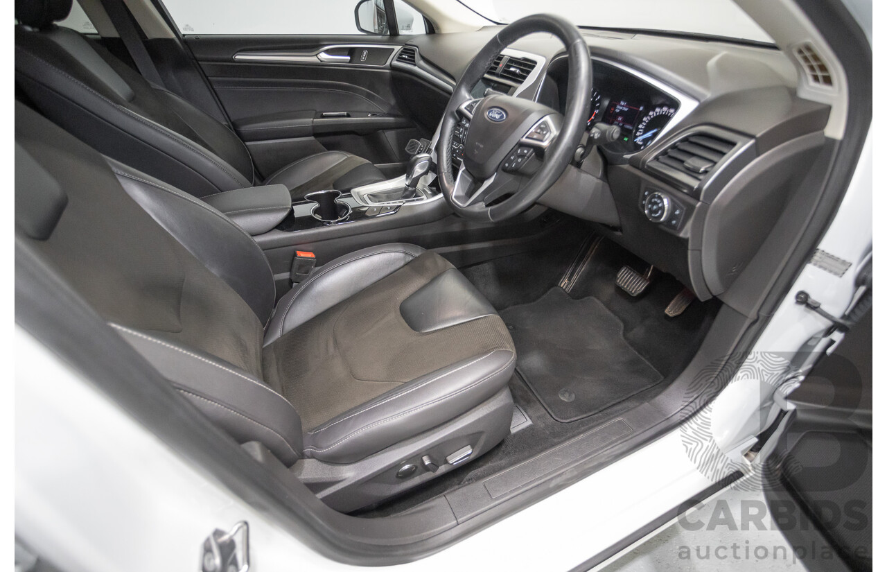 03/2017 Ford Mondeo Trend TDCi MD 4D Wagon White Turbo Diesel 2.0L