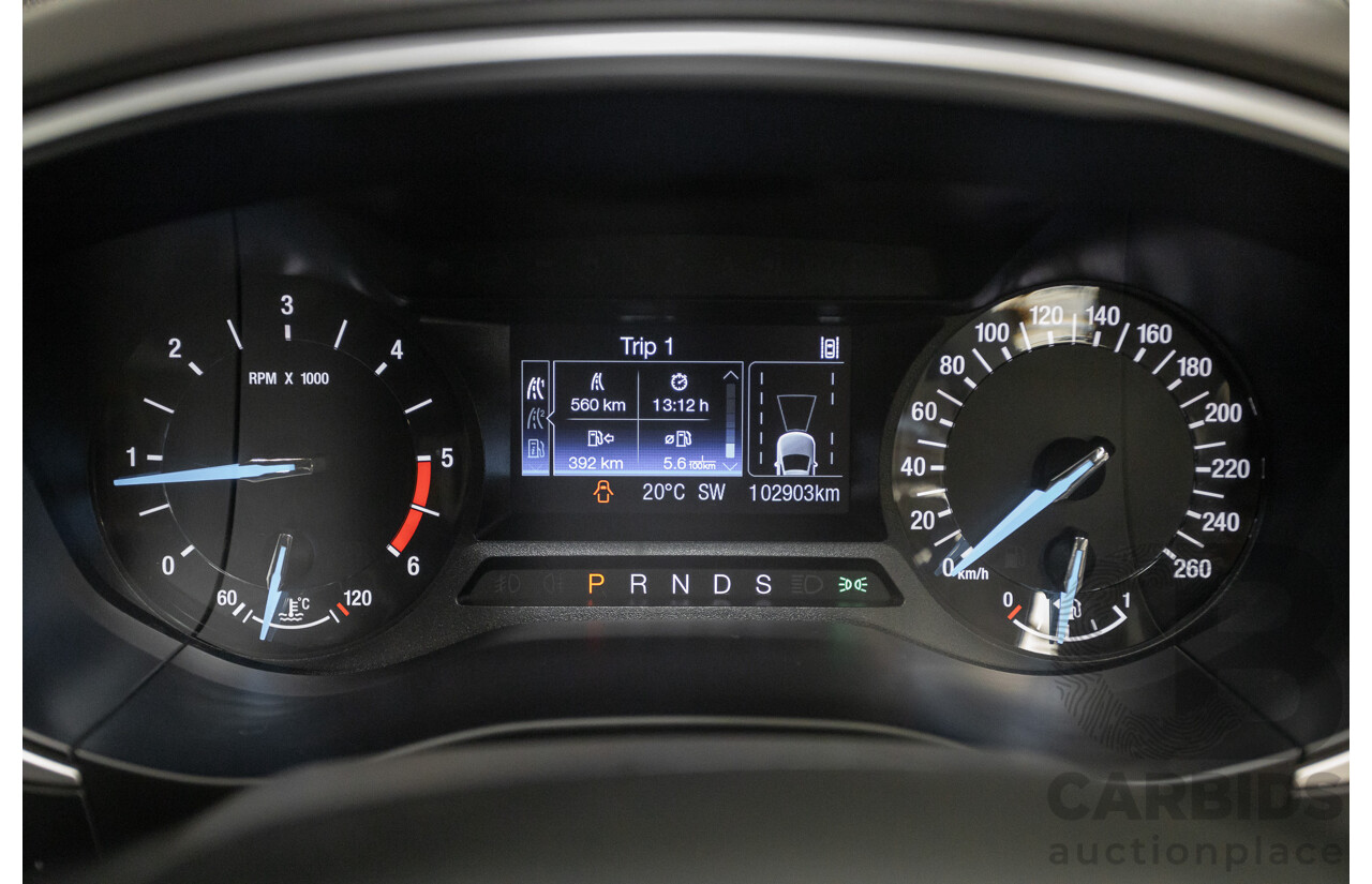 03/2017 Ford Mondeo Trend TDCi MD 4D Wagon White Turbo Diesel 2.0L